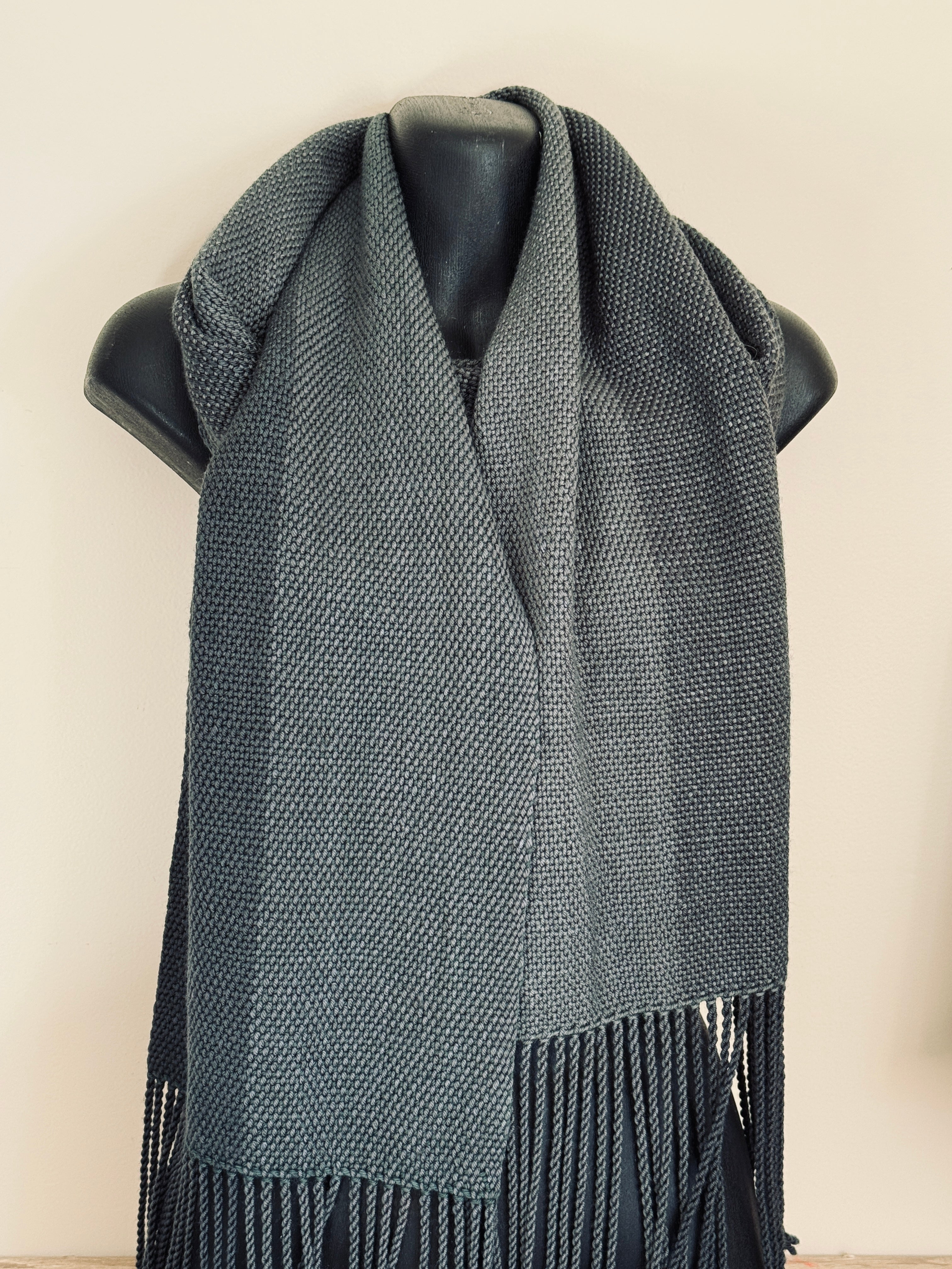 Handdyed Merino Scarf