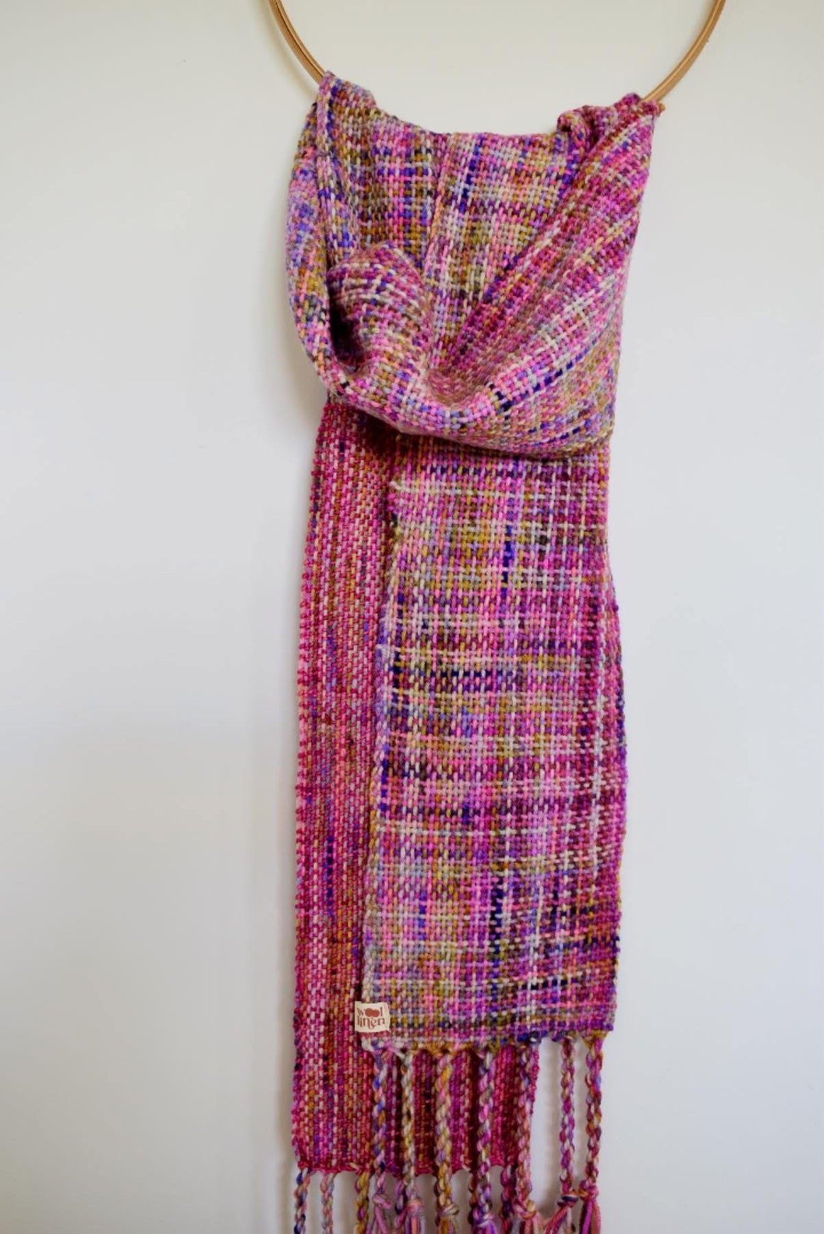 Handdyed Handwoven Scarf