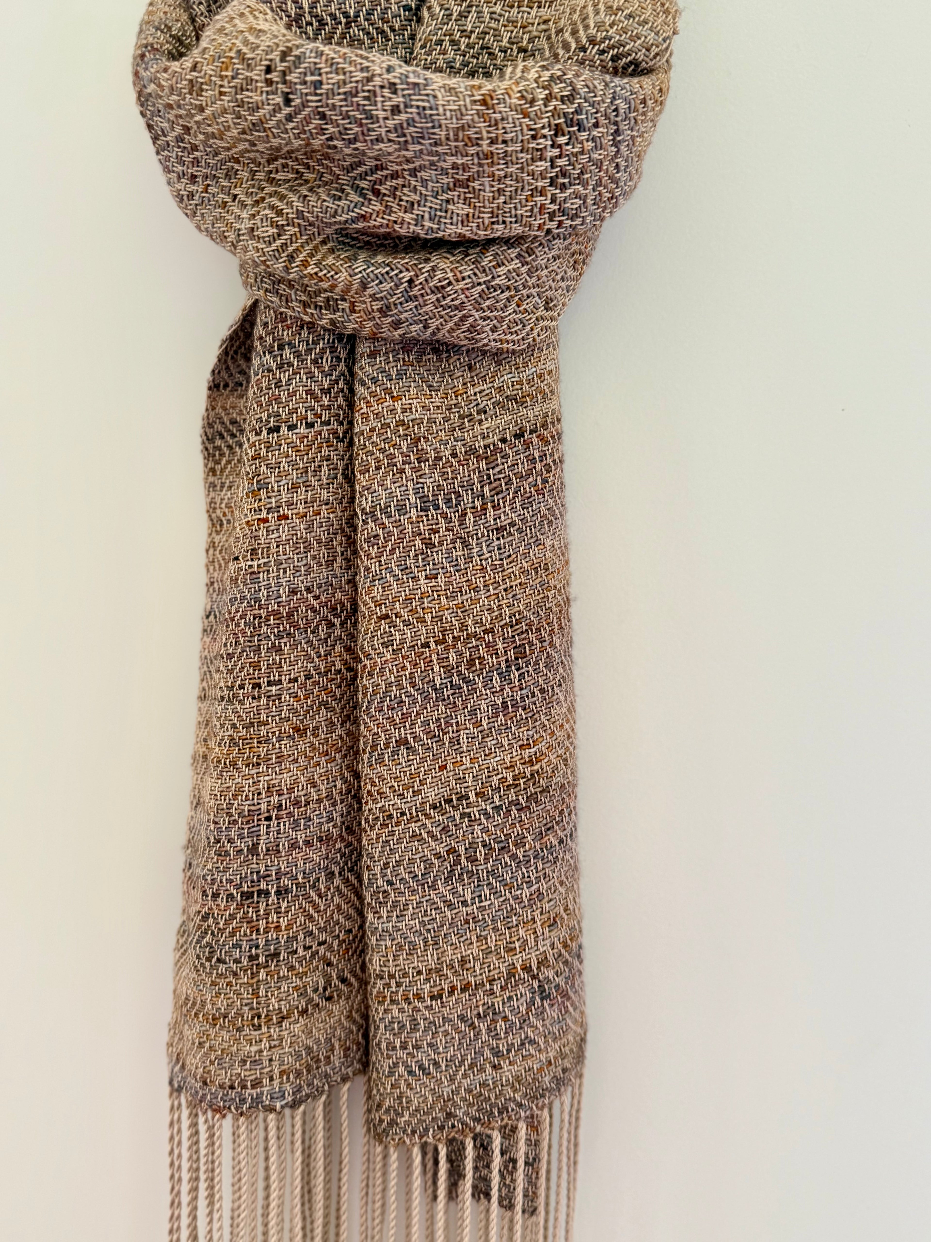 Silk/Cotton/Merino Shawl