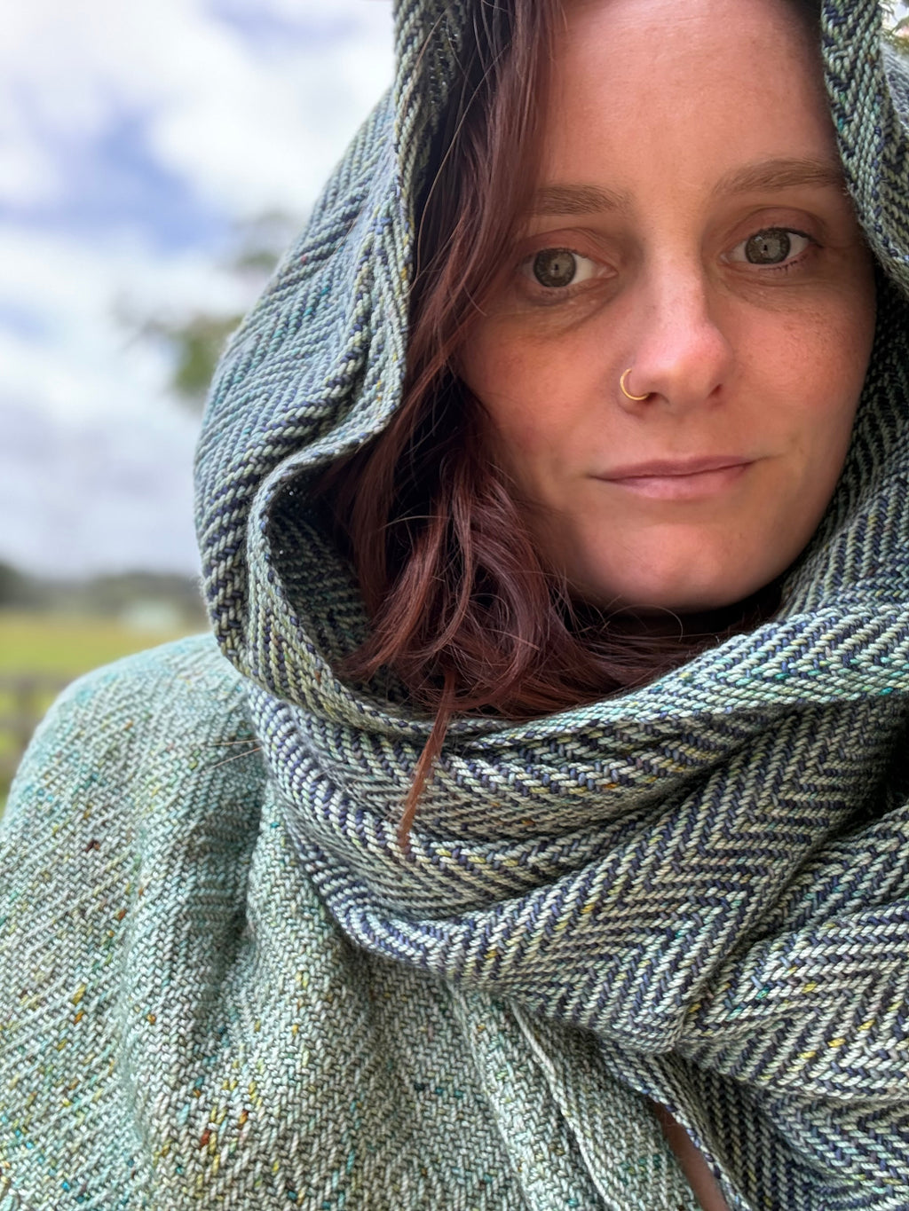 Merino/Silk/Cashmere Shawl